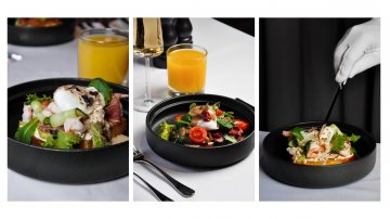 BREAKFAST FROM THE CHEF IN THE HOFFMANN RESTAURANT